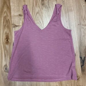 Cotton Tank - dusty rose color - casual